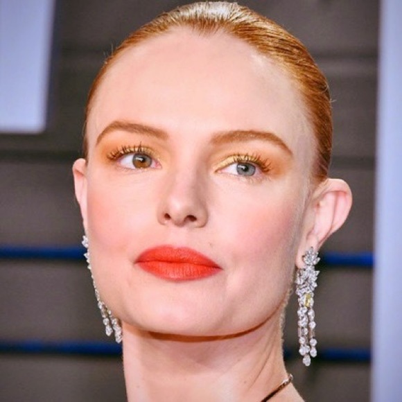 NEW Designer Celeb Inspired Yellow Gold-Plated CZ Leaf Vine Chandelier Earrings - Picture 16 of 16